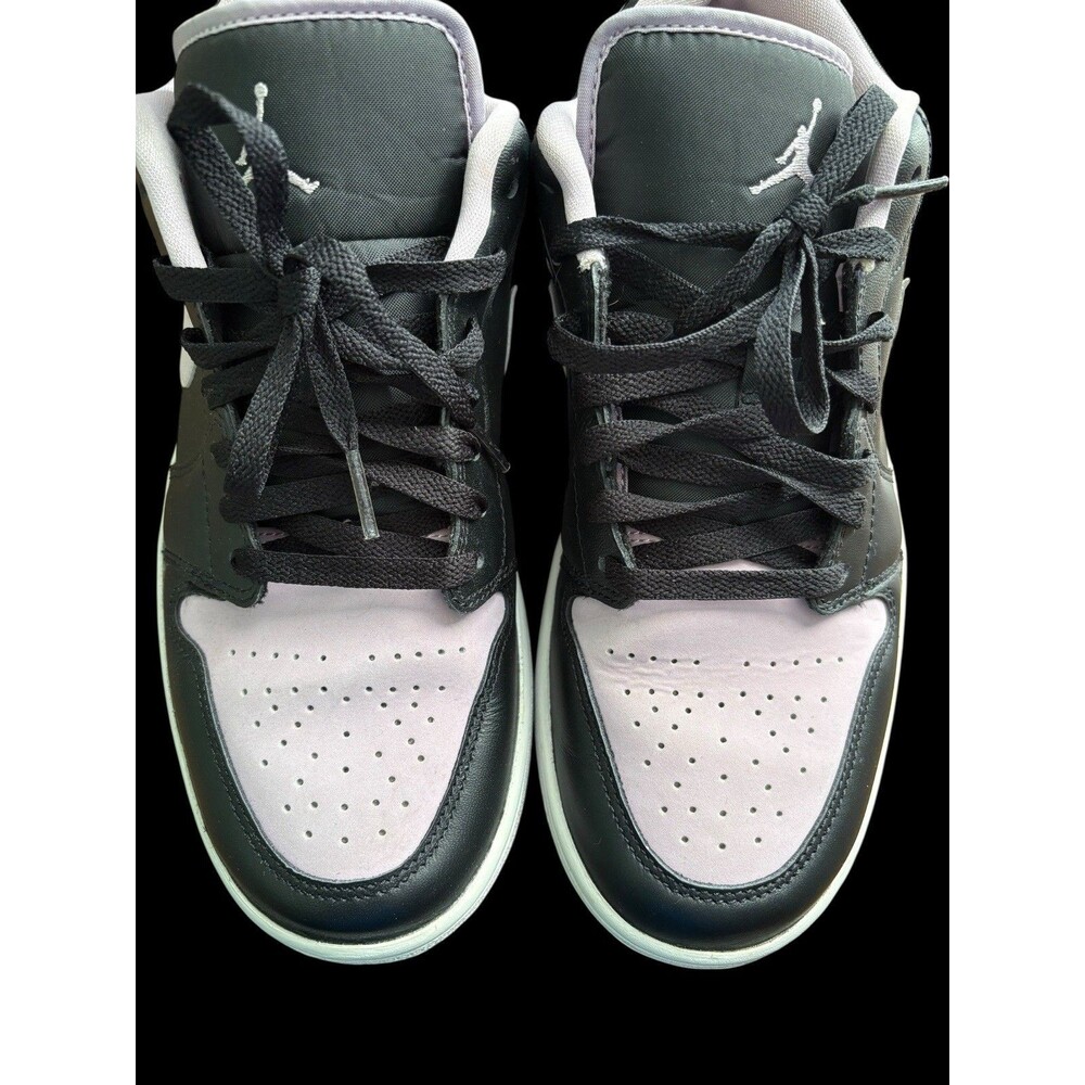Air Jordan 1 Low DV1309-051 Black Iced Lilac Pink Men’s Size 9.5 - Picture 6 of 15